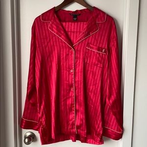 Victoria’s Secret Red & Pink Silky Pajamas